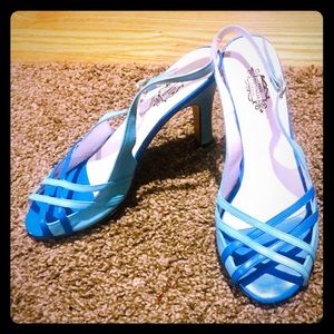 Lulu Guinness London 1949s Retro Criss Cross Pump